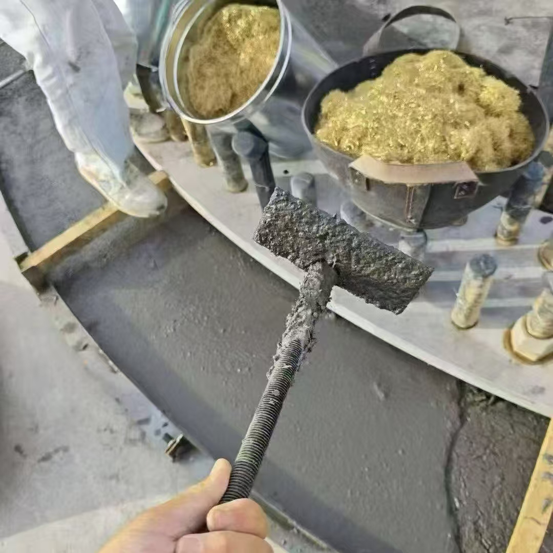 色达C120钢纤维高强无收灌浆料 轧机压缩机汽轮机发电机锻压设备底座灌浆材料